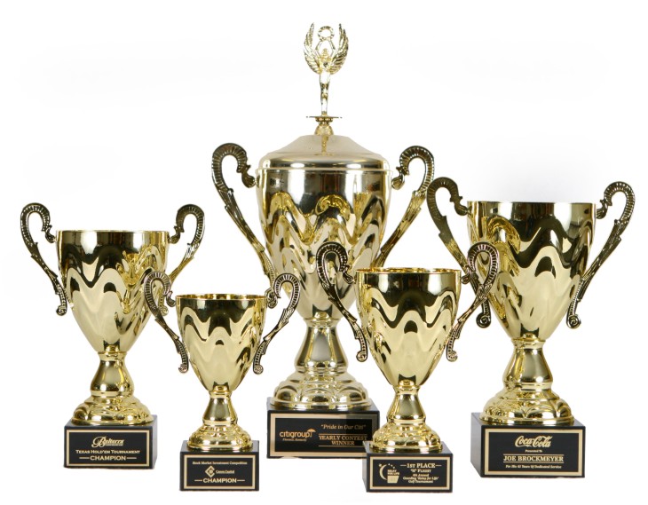 Need trophies for your event? Whether you’re looking for teamwork trophies, traditional styles, or custom designs, you’ll find them here.